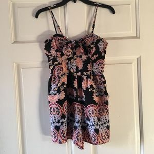 About A Girl Spaghetti Strap Romper